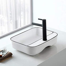 XIAOLULU Lavabo in Ceramica Ovale Controsoffitto Bacino di Ceramica Lavabo Art Semplice controsoffitto Lavabo for la casa Lavabo Lavabo WC (Color : White, Size : 50x40x14cm)