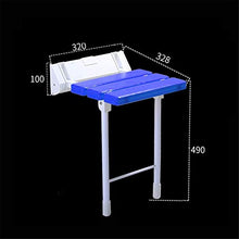Sgabello per Doccia Sgabello da doccia Anziani disabili Donne incinte Donne pieghevoli Sgabello da bagno Pieghevole Sgabello da bagno Doccia Sedia da parati integrata Peso cuscinetto base 250kg Sedia