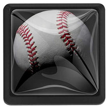 Baseball sportivo 3 PCS Pomelli per Porta, Pomolo per Mobile, Pomelli per Mobili con Viti, Maniglia per Armadietto, Pomelli per Porta, Pomelli per Cassetti per Porta, Armadio, Cassetto e Credenza