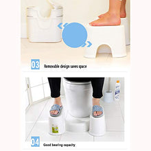 Sgabello da Banco per Toilette Sgabello Sgabello Anti-Pattinaggio Anti-Pattinaggio Bagno Seduto sul Dispositivo Ausiliario Corretto Toilet Toilet Pedone Sgabello (Size : H23cm)