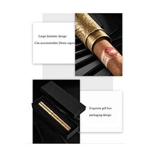 XZJJZ Singolo Cigar Humidor Humidor Portable - Portable Idratante Holster Cigar Cigar Tubo Smoking