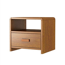 Comodino Piccolo Comodino Governo di immagazzinaggio Comodino Piccolo Comodino contemporanea (Color : Brown, Size : 42x45x40cm)