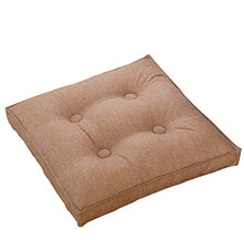 HYLX Cuscino Sedile, Cuscino Sedia, Cuscino Sgabello Rotondo, Cuscino Sedia Floreale Antiscivolo in Cotone Spesso, per Giardino, terrazza Esterna