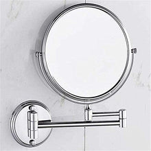 WQERLC Specchio a Parete, Specchio Di Bellezza per il Bagno - Specchio da Parete per Bagno Dell'Hotel - Doppio Specchio Ingranditore Telescopico Pieghevole, Specchi da Bagno a Parete