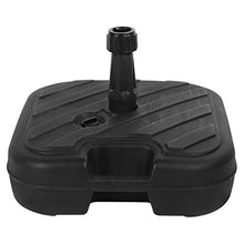 Oumefar Portaombrelli Quadrato Portatile Base per ombrellone Riempito con Sabbia d'Acqua Base per ombrellone da Spiaggia da Giardino Base di Supporto per ombrellone con Manico