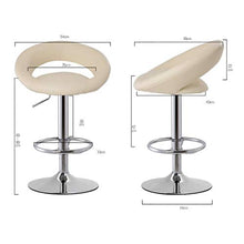 Chunjiao Sgabello in Ferro battuto 360 ° di Rotazione Regolabile Ascensore Cash Register Office Chair Reception Sgabello Sgabello da Bar/poggiapiedi