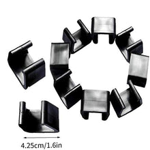 Yililay 10PCS (4,25 Centimetri) Divano Connect Clamps, Clip Divano, mobili in plastica Clip per Giardino Patio Mobilio Decorazione Domestica
