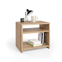 Mobili Fiver, Comodino Martino, Rovere Rustico, 45 x 33 x 40 cm, Nobilitato, Made in Italy, disponibile in vari colori