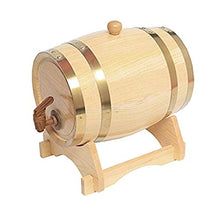 Botti Da Vino Orizzontali In Rovere 5L Barile Di Vino Partito, Built-in Lamina Di Alluminio Fodera Di Whisky Barile Armadietto Del Vino Barile Di Stoccaggio Del Vino Ristorante Bar Decorazione Barile