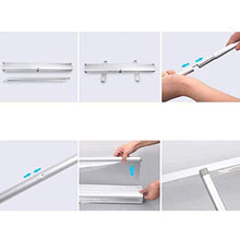 Protezione Contro Lo Starnuto da Pavimento, Banner Roll Up Trasparente Portatile, 80X200cm (31,5X78,7 Pollici)