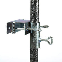 Supporto per ombrellone con clip fissa, morsetto per ombrellone pesante, supporto per ombrellone regolabile, clip fissa, supporto in metallo per spiaggia, cortile e balcone