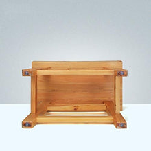 HYYDP Bagno Sgabello Sgabelli da Doccia/Vasca Sgabello da Doccia in Legno Sgabello in Legno Cambia Scarpe Sgabello Be Applicable Compatible for Anziani/disabili Antiscivolo Sgabello da Doccia curv