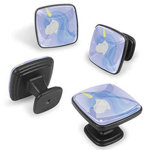 Unicorno addormentato 4 PCS Pomelli per Porta, Pomolo per Mobile, Pomelli per Mobili con Viti, Maniglia per Armadietto, Pomelli per Porta, Pomelli per Cassetti per Porta, Armadio, Cassetto e Credenza