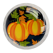 Maniglie per cassetti Manopole per cassetti Manopole rotonde Confezione da 4 per armadietto, cassetti, cassettiere, cassettiere ecc. Zucca d'oro