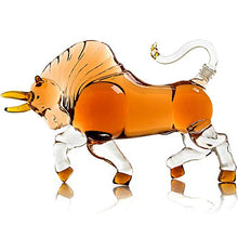 Animal Whisky Decanter, 1000ml Bull Liquor Decanter, per liquore Scotch Vodka Wine Bourbon, Whisky, Scotch, Rum