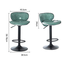 LF- Sedia da Bar Sedia da Bar Sedia da Bar Sgabello Home Sgabello Sgabello Cafe Sgabello Counter Sgabello Multicolore Blu semplicità (Color : Green)