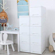 TXXM, cassettiera con cuciture e cassetti, per riporre cassetti, armadietti da bagno, cucina, colore: bianco, 5 strati.