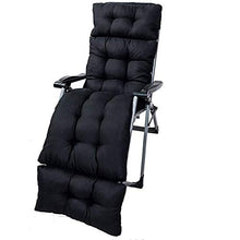 Cuscini per Chaise Longue, Imbottitura con Rivestimento Antiscivolo, Cuscini per mobili da Giardino reclinabili Portatili, durevoli, Spessi, Comodi.