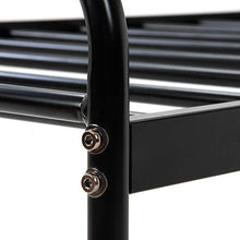 Joycelzen Letto singolo, 3ft Semplice Giroletto in metallo con Robusto Design per Bambini, Adolescenti, Adulti, 90 x 200 cm