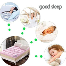 YOLL Pieghevole Futon Materasso Matrimoniale Singolo da Terra Tatami stuoie, Portatile Trapuntato Stile Giapponese Futon Rilievo di Materasso Materasso resistente traspirante/pink /