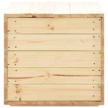 Tidyard Cassapanca Cassettiera Vintage | Comò e Cassettiere | Cassettiere di Stoccaggio | Armadietto in Legno | Cassettiera in Legno | 100x54x50,7 cm in Legno Massello di Pino