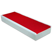 EVERGREENWEB Materasso MEMORY FOAM una piazza e mezza 120x190 cm & Waterfoam ORTOPEDICO alto 22 cm con Cuscino Letto GRATIS Lastra Massaggiante, Rivestimento Bianco SFODERABILE per Reti e Letti