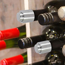 Tarente Acciaio Inossidabile Riutilizzabile Chiuso sotto Vuoto Bottiglia di Champagne Red Wine Stopper Pompa cap (Vino Rosso)