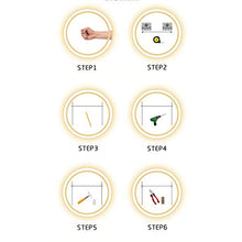 Specchio Bagno Antideflagrante A LED, Specchio Cosmetico A Parete, Specchio Cosmetico Tondo per Bagno Intelligente, Interruttore Touch + Temperatura Temporale
