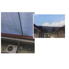 YS Parasole per Esterni Multiuso Parasole in Tessuto Parasole 95% Parasole in Rete Protezione Solare Rete Resistente Ai Raggi Uv per Piante da Giardino,Nero,5X10M