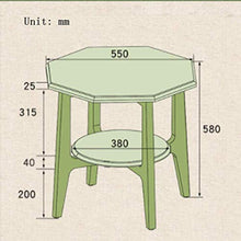 Selected furniture / Tavolino tavolo da salotto Tavolino in massello Tea Table Brown Tavolino ottagonale Tavolino domestica Tavolino Piccolo mini Macchine da caffè 55 * 58 centimetri Tavolino