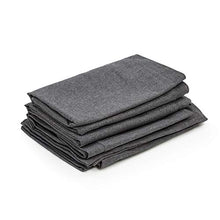 blumfeldt Theia - Rivestimento, Materiale: 100% Poliestere Tessuto 220 g/m², Idrorepellente, Adatto al Lavaggio a Mano, Set di Accessori 8 Pezzi, Grigio Scuro Screziato