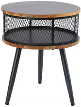 TONG HXF- tavolino tavolino Rotondo squisita capezzale del ripiano Ferro Multifunzionale 40 * 40 * 46cm Durevole