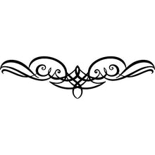 T-MK438 - Adesivi per testiera del letto, 38 x 140 cm, colore: Nero