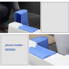 JSJE Sgabello da Toilette accovacciata, Toilette Sgabello Sgabello a Pedale Addensato Plastica Donne Incinte Toilette Foot Step, Creativo Salita Antiscivolo Sistema di po