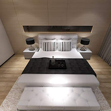 LICHUAN Tavolino semplice nordico comodino grigio pianoforte vernice comodino comodino moderno moda comodino armadio fine tavolo facile montaggio