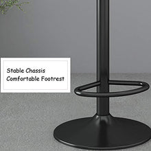 FACC Sgabelli da Bar Regolabili, Sgabello da Bar Girevole, Sgabelli Bar Metallo, Gambe in Metallo Dorato, Altezza Regolabile da 65 A 80 Cm, Perfetto per Sala da Pranzo E Soggiorno