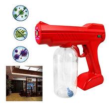 Spruzzatore Portatile, Spruzzatore Elettrico A Ricarica Senza Fili, Atomizzatore con Pistola A Vapore Nano A Luce Blu, per Igiene Interna da 800 Ml
