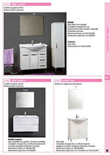 1PZ MOBILE BAGNO BIANCO"DESY" CM.57 COMPLETO