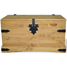 XINGLIEU Baule portaoggetti Marrone, Baule di archiviazione di Legno, Tavolo supplementare, 91 x 49,5 x 47 cm