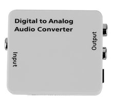 SaySure - Digital Optical Toslink Coax to Analog Converter Adapter