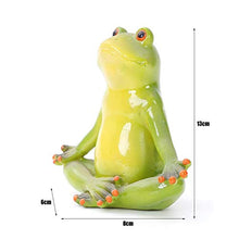 Eeneme - Statua in resina a forma di rana da giardino, sculture, rane, mestieri, statue da giardino, decorazione 3D, ornamenti per animali, accessori da giardino