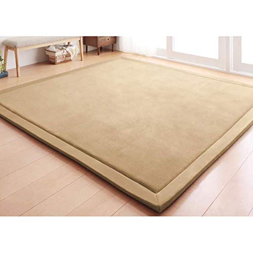 Tappetino per dormire in pile di corallo,cuscino per moquette coperta per gattonare per bambini,materasso per materasso futon tradizionale giapponese,tappetino per yoga,coprimaterasso-h 200x400cm (79x