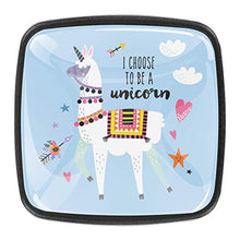 Alpaca and Unicorn Horn Pomelli per Porta Set di 4 Pomelli per Mobili Manopole per Cassetti Cucina Armadio Vetro