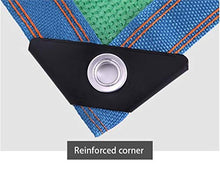 zhoufeng Tenda Tenda Panno 85% Ombra con Occhielli, Patio Ombra Netto della Copertura vegetale, Serra Fienile o Kennel (Color : Green, Size : 2X10M/6X32FT)