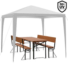 Deuba Gazebo da giardino 3x3m 9m² idrorepellente protezione UV50+ gazebi esterni tendone per feste sagre