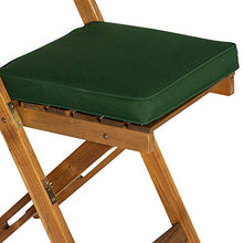 Deliano - Set da balcone Kreta in acacia con cuscino – pieghevole, salvaspazio, 2 sedie, 1 tavolo rettangolare