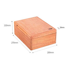 YUTRD ZCJUX Cedar Cigar Humidor - Portable Pine Cigar Cabinet Grande capacità a Due Cigar Humidor