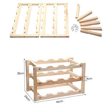 Elegante Scaffale per Vino in Legno Massello Portabottiglie Europeo in Vetro Portabottiglie Portabottiglie Portabottiglie Calice Portabottiglie, HJJ