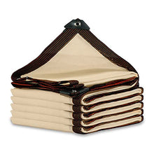 Telo Ombreggiante Beige Telo Parasole Sail, Rettangolo Grande Rete Solare per Balcone/Pergolato/Piante, Yard Patio Schermo per la Privacy del Recinto del Parabrezza (Size : 5mx8m)