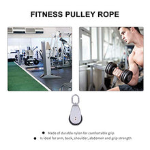 CLISPEED 1 Set Fitness LAT E Lift Pulley System Cavo Macchina Braccio Forza Allenamento Corda Home Attrezzi da Palestra per Tricipiti Pull Down Bicipiti Curl Indietro